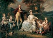 Angelica Kauffmann Portrait of Ferdinand IV of Naples, and his Family Spain oil painting artist